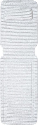 TDR-Antislip Badmat met badkussen- wit 36*125cm