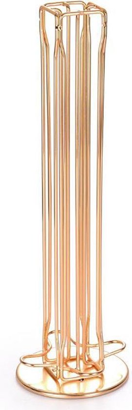 TDR-Draaibare capsulehouder - Geschikt voor Nespresso en compatible Capsules - 40 stuks -goud