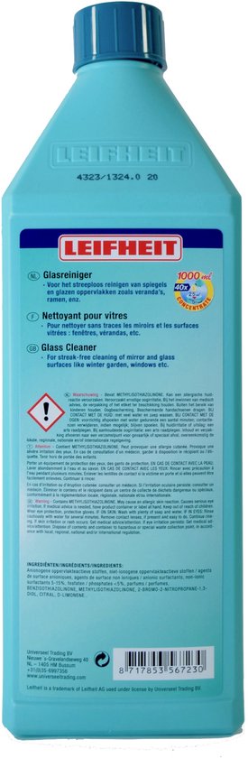 Leifheit - Glasreiniger - 1 Liter