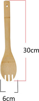 6-delige Complete Keukenset van Duurzaam Bamboe - Met Handig