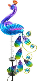 Xtraworks- Solar lamp Pauw met regenmeter -IP44- tuinverlich