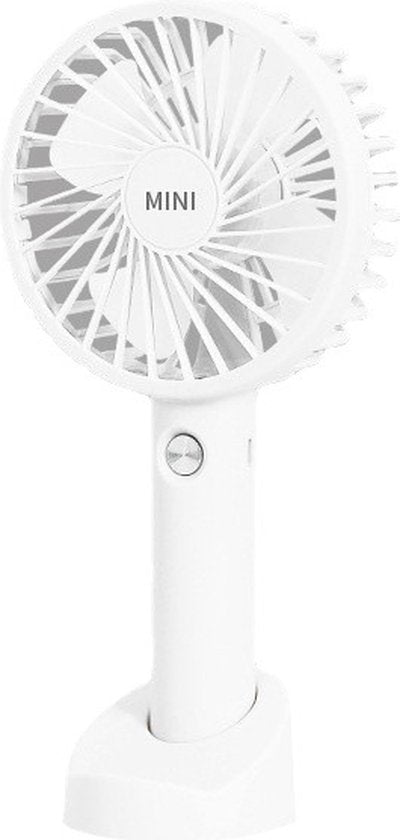 Draagbare USB Ventilator - Oplaadbaar en Mobiel - Wit
