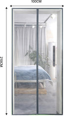 Magnetisch deurhor 100x210 cm - Glasvezel, Klittenband, Zwar