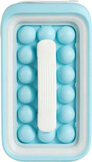 Duurzame ijsblokjesvorm - 36 hemelsblauwe blokjes