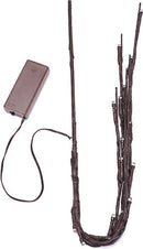 Elegante LED-boomtaklamp op Batterij - Sfeervolle Interieurverlichting - 70cm hoog - Warm Wit Licht