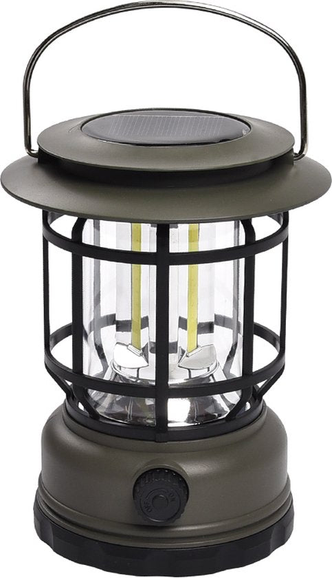 Dimbare Multifunctionele Kampeerlamp met Powerbank - Waterdi