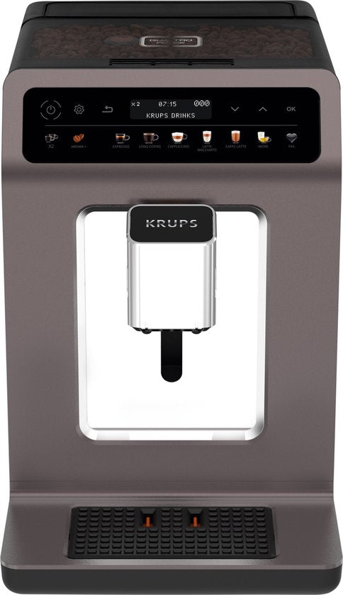 Krups Evidence One EA895E Volautomaat Espresso Grijs