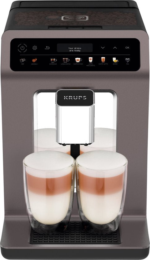 Krups Evidence One EA895E Volautomaat Espresso Grijs
