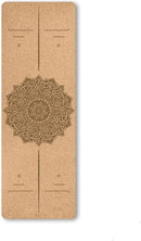TDR Yoga mat, natuurlijk kurk & TPE, hypoallergeen, 183x66x0