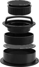 TDR Hamburgerpers 3-in-1 met 100 waxpapiertjes