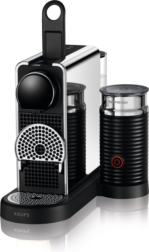 Krups Nespresso Citiz Platinum & Milk XN630D - Koffiecupmachine - Stainless Steel