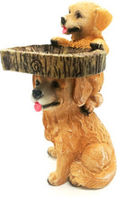 Unikorf Resin Vogelvoeder Hondenontwerp 9x10x19cm