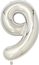 Digitale Zeemeermin Ballon Set 9 jaar - Kinderfeestje