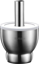 Roestvrij Vijzel met Stamper - Kruidenvermaler 12.6x12x8.8CM