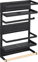 TDR Multifunctioneel Magnetisch Keuken- en Badrek - Zwart