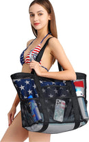 Multifunctionele Opvouwbare Strandtas - Ruime en Duurzame Ta