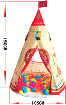 TDR-Opvouwbare Speeltent - Kids Tipi Tent-Idianen Wigwam tipi tent  160CM