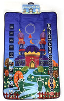 Interactieve educatieve islamitische gebedsmat kind 111x71cm