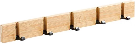 Wandkapstok met 5 Haken-Wand gemonteerde Kapstok-Kleren Opkn