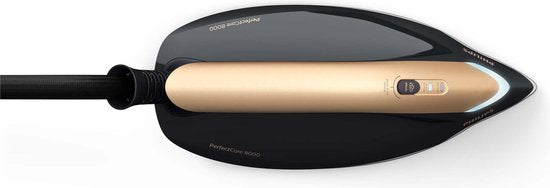 Philips Stoomstrijkijzer met Stoomgenerator PSG8140/80 - Met Station - Zeer Hoge Stoomstoot - Verticaal Strijken - Groot Reservoir - Zwart