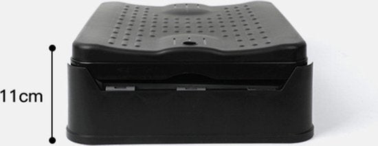 Opvouwbaar toilet- Camping Toilet -grijs (inclusief 12 sets