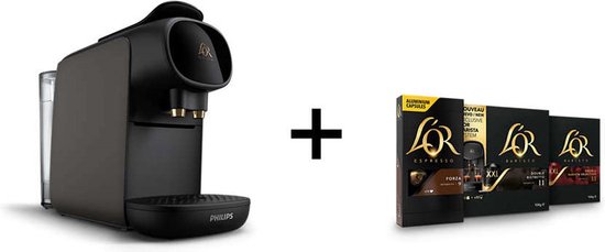 Philips L'Or Barista Sublime LM9012/23 - Koffiecupmachine - voor L'Or Espresso & Barista Koffiecups - Zwart