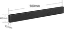 Stijlvolle Magnetische Messenhouder met Krachtige Neodymium Magneten -Ruimtebesparend voor Elke Keuken- 50 cm