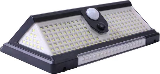 Solar LED Tuinlamp 190 LEDs - 4 Modi, Bewegingssensor, IP65