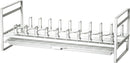 Multifunctioneel Metalen Afdruiprek met witte opvangbak-Kast Organizers-afwasrek-wit