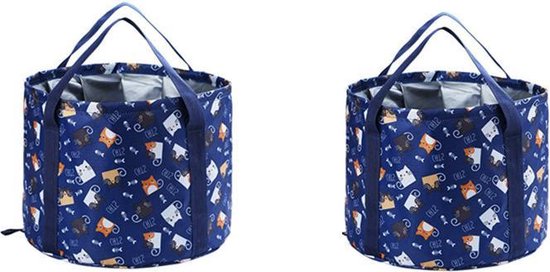 TDR - Opvouwbaar waterdichte bad - geschikt voor voetenbad /