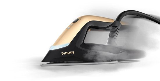 Philips Stoomstrijkijzer met Stoomgenerator PSG8140/80 - Met Station - Zeer Hoge Stoomstoot - Verticaal Strijken - Groot Reservoir - Zwart