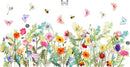 Unikorf Tuinbloemen Muurstickers 30x60cm | Eco PVC Decor