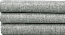 Hoogwaardig Waterdicht Douchegordijn 180×200 cm – Grijs – Met zilverkleurige Binnenringen