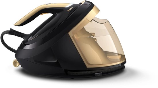 Philips Stoomstrijkijzer met Stoomgenerator PSG8140/80 - Met Station - Zeer Hoge Stoomstoot - Verticaal Strijken - Groot Reservoir - Zwart