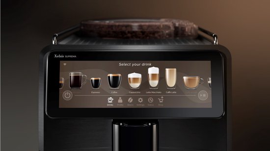 Saeco Xelsis Suprema SM8889/00 - Espressomachine - 22 Soorten Warme Drankjes - Zilver - + AquaClean Filter