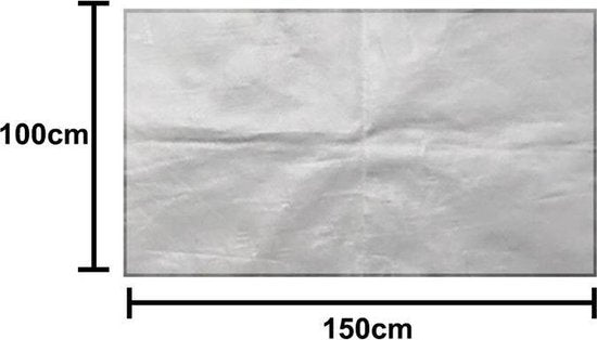 Barbecue vloermat 100x150cm - Bescherming voor terras