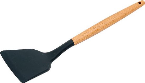 TDR - Kookgerei set met Houder 11-delig - Hout met Siliconen