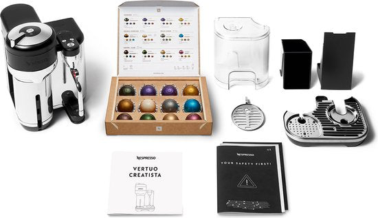 Sage Vertuo Creatista Black Truffle SVE850BTR Nespresso Koffiecupmachine