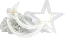 Sterrenhemel - Lichtketting met maan en sterren versiering -