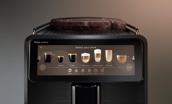 Saeco Xelsis Suprema SM8889/00 - Espressomachine - 22 Soorten Warme Drankjes - Zilver - + AquaClean Filter
