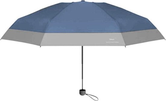 TDR -Opvouwbare Paraplu -Windproof- zonnescherm UV-SPF 50+compact en draagbaar-  Extra sterk   -haze blue