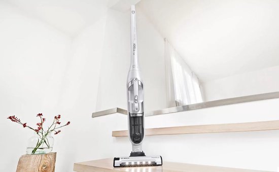 Bosch Serie 4 Steelstofzuiger & Elektrische Bezem Wit