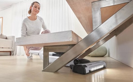 Bosch Serie 4 Steelstofzuiger & Elektrische Bezem Wit