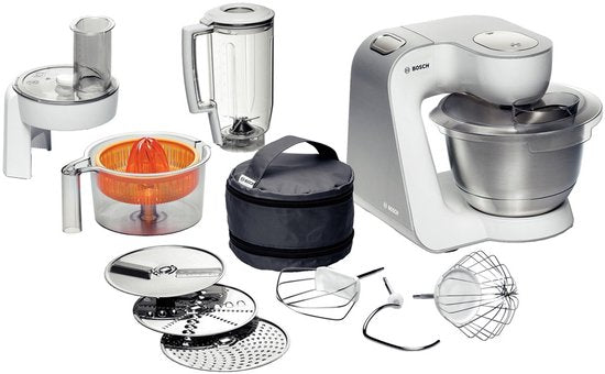 Bosch MUM5 - MUM54230 - Keukenmachine - 900W - 3,9L - Wit/Zilver
