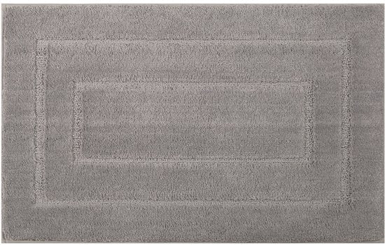 Absorberende Badmat Deurmat - Verdikt & Antislip - Grijs 40x60cm | Luxe Huishoudtapijt voor Badkamer & Hal