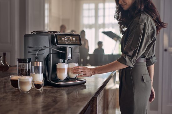 Saeco Xelsis Suprema SM8889/00 - Espressomachine - 22 Soorten Warme Drankjes - Zilver - + AquaClean Filter
