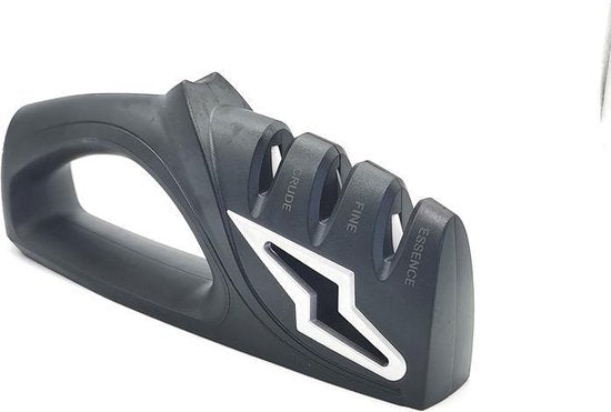 Professionele Messenslijper - Grijs - Ergonomisch - 4 Stande