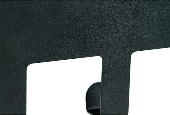 TDR-Deurkapstok Met 6 Haken-Deurhanger-Kapstok Hangend -zwart