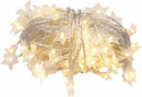 Xtraworks - Led lampjes slinger- decoratieve ster lichtsnoer-werkt op USB-warme kleur 5 meter 30 lampjes