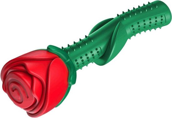 Unikorf Bijtspeelgoed voor Honden - Roos, Duurzaam TPE